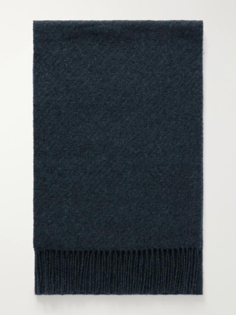 Johnstons of Elgin Fringed Cashmere Scarf
