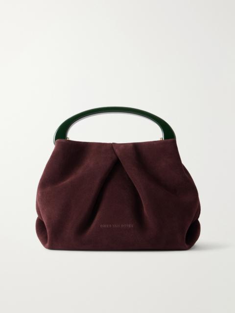 Dries Van Noten Suede Clutch