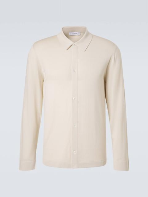 LARDINI Silk polo shirt