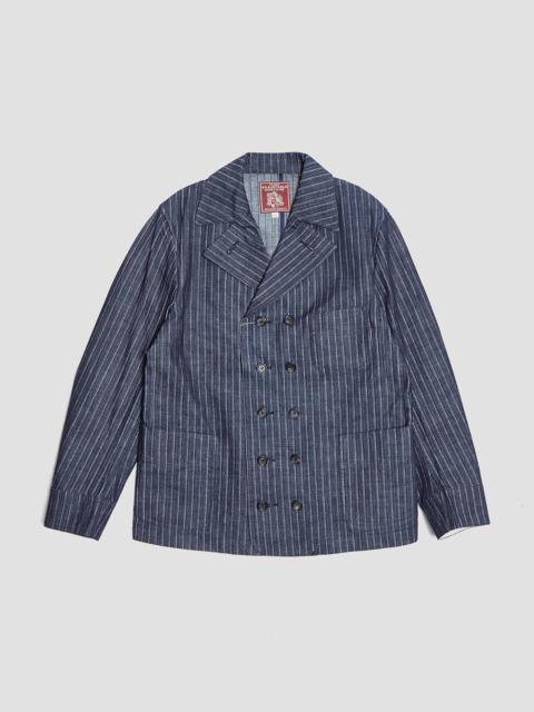 Nigel Cabourn Adjustable Costume Denim Vito Jacket Indigo Denim