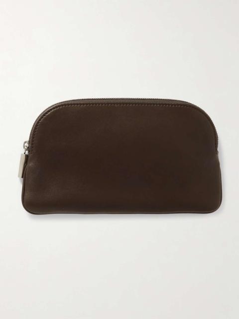 E/W Circle leather pouch