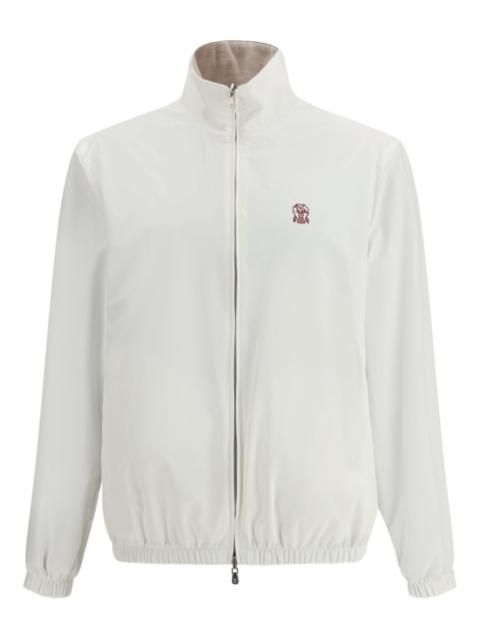 Brunello Cucinelli reversible zip-up lightweight jacket