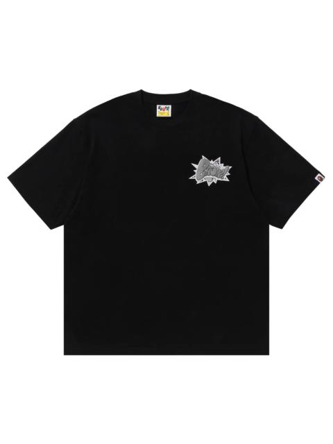 BAPE Graffiti Relaxed Fit Tee 'Black'