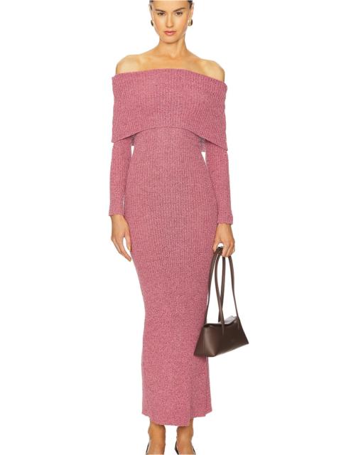 Line & Dot Lenora Off Shoulder Dress