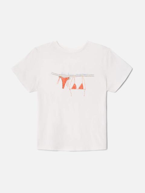 RE/DONE Classic Tee Bare Minimum - Vintage White