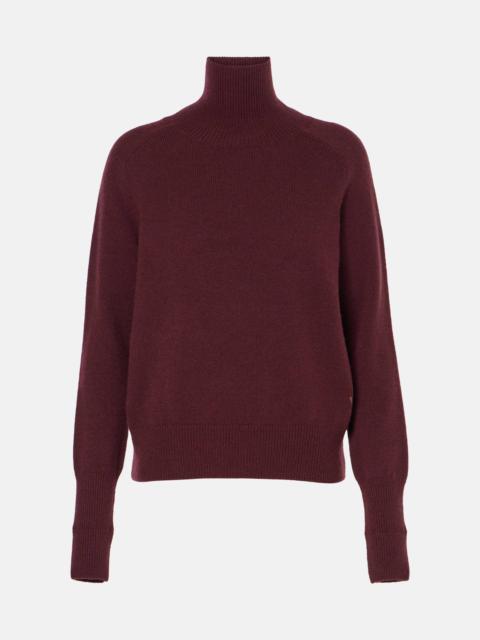 Wool turtleneck sweater