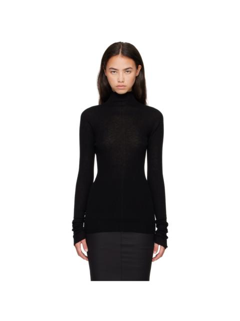 Matières Fécales Black Forever Knit Turtleneck