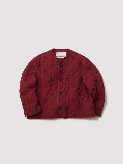 Ambush ‘SEAT MEMORY‘ RED QUILTED JACKET