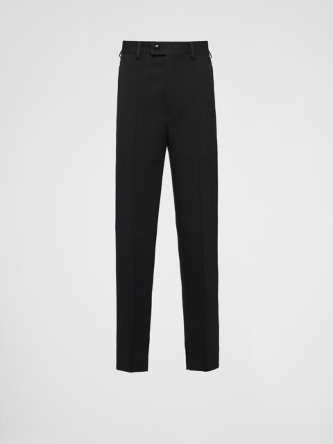 Prada Technical gabardine pants