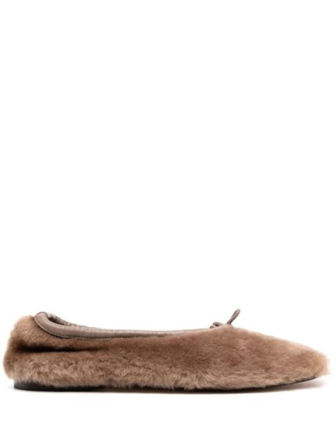 HEREU Hereu Puntera Shearling Ballets
