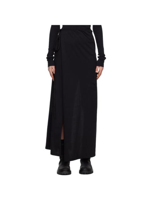 Ann Demeulemeester Black Marlene Maxi Skirt