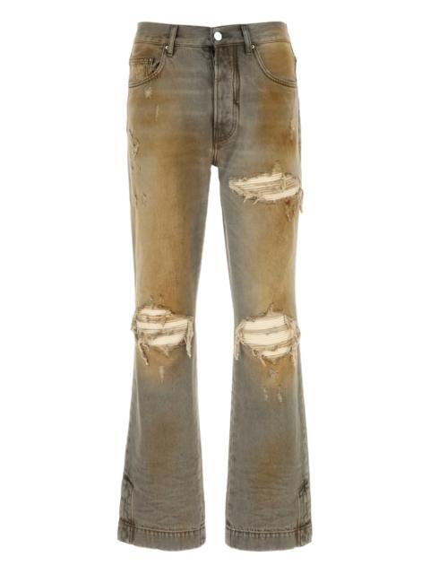 AMIRI Amiri Distressed Denim Jeans