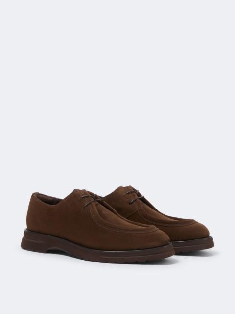 Berluti Alessio suede Derby shoes