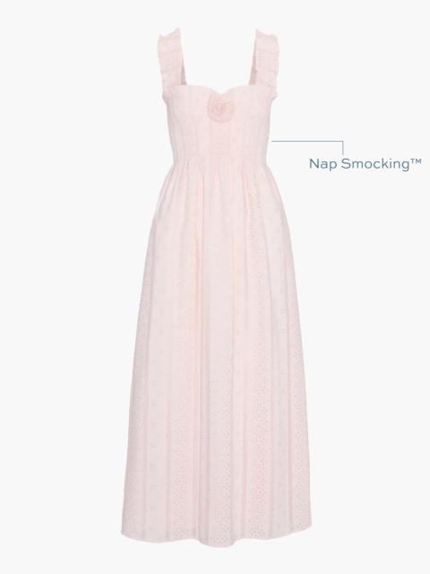 Hill House Home The Rosetta Nap Dress - Pink Broderie Voile