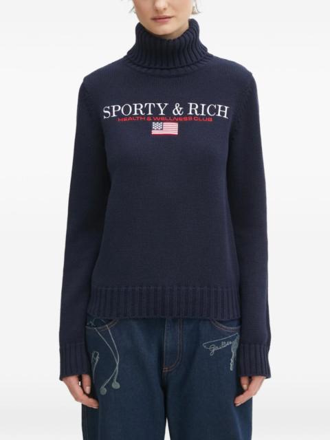 Sporty & Rich turtleneck sweater