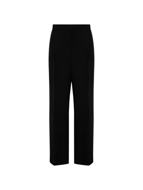 straight-leg trousers