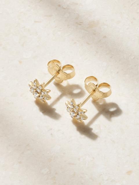 DAVID YURMAN Starburst 18-karat Gold Diamond Earrings