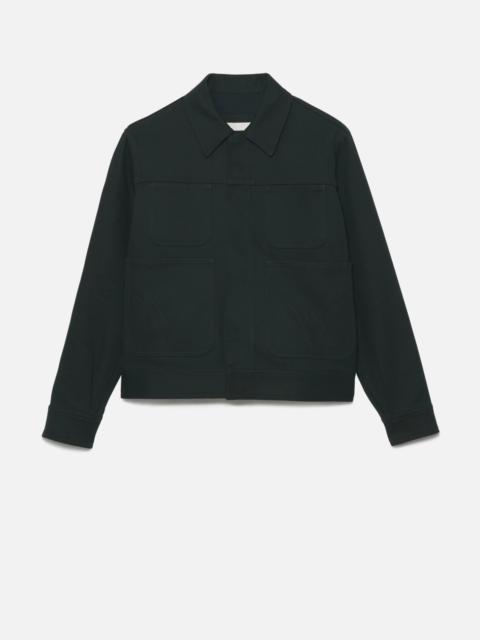 AMI Paris Press Buttons Worker Jacket