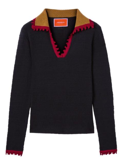 La DoubleJ cotton-cashmere sweater