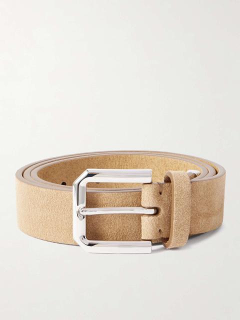 Suede belt