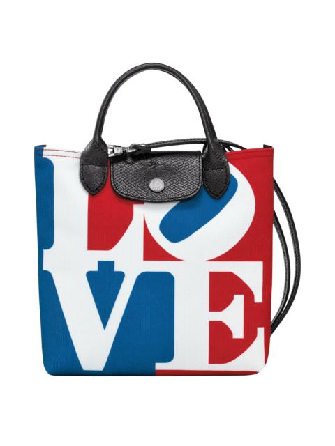 Longchamp x Robert Indiana XS Crossbody bag White - Canvas