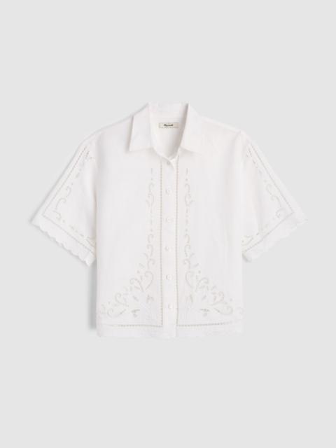 Madewell Eyelet Boxy Shirt