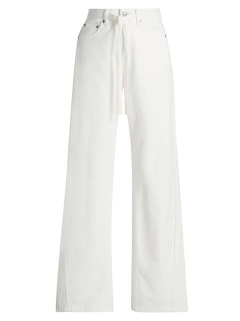 Ksubi Women's Future Memory Rider Trak Jeans - White