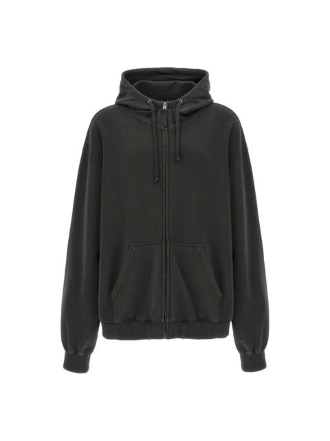 numbers-print hoodie