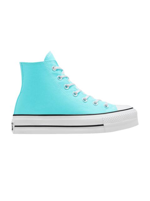 Converse Wmns Chuck Taylor All Star Lift Platform High 'Triple Cyan'