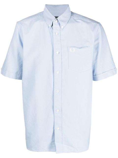 short-sleeve cotton shirt