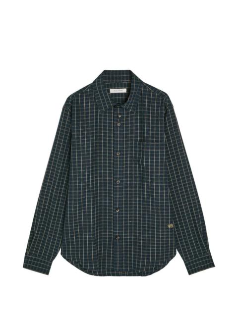 WALES BONNER checked shirt