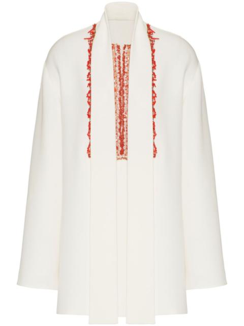 Valentino Cady Couture embroidered blouse