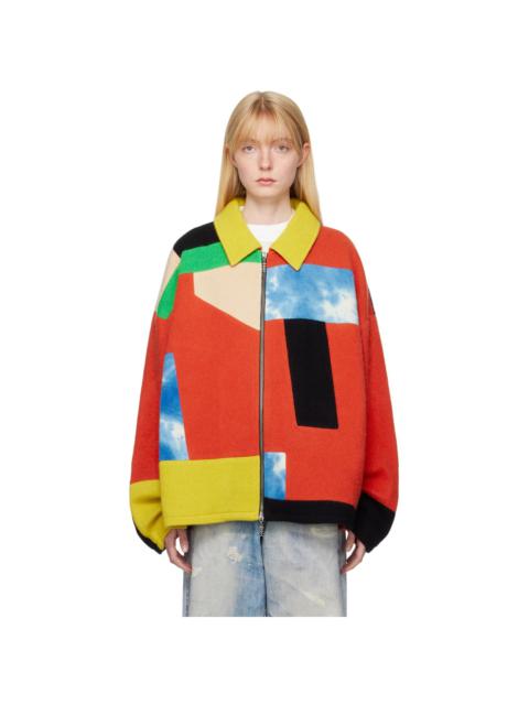 SSENSE XX Multicolor Patchwork Cashmere Jacket