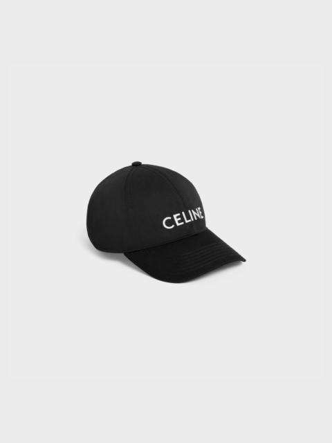 CELINE celine baseball cap in cotton