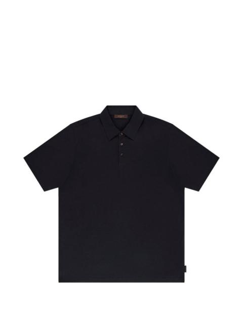 SLOWEAR logo-detail polo shirt