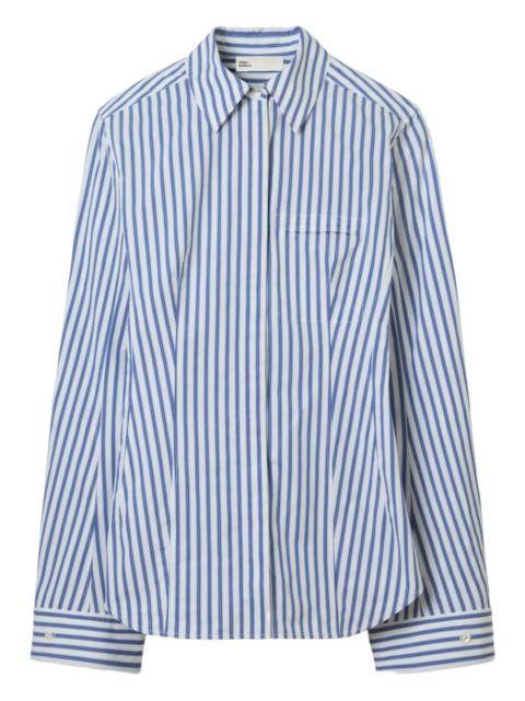 TORY BURCH bell-sleeve cotton shirt