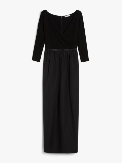 Max Mara KAISER Cotton poplin and jersey dress