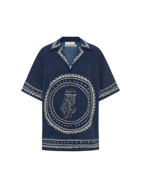 ALÉMAIS Oceane Silk Shirt