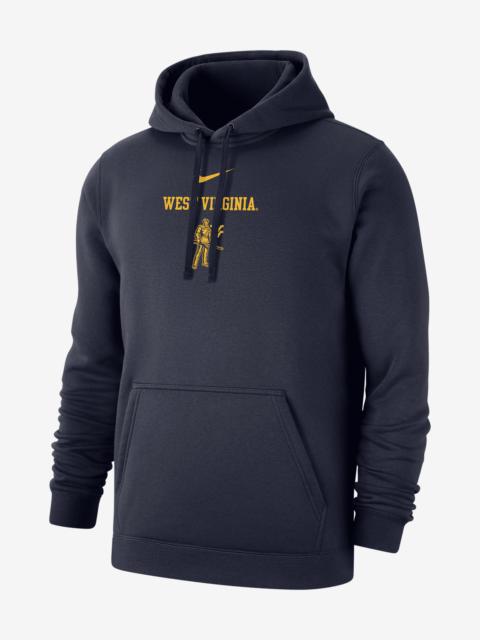 West Virginia Club Fleece Nike Men's College Hoodie