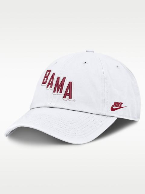 Nike Alabama Natural Club Men's Nike College Adjustable Hat