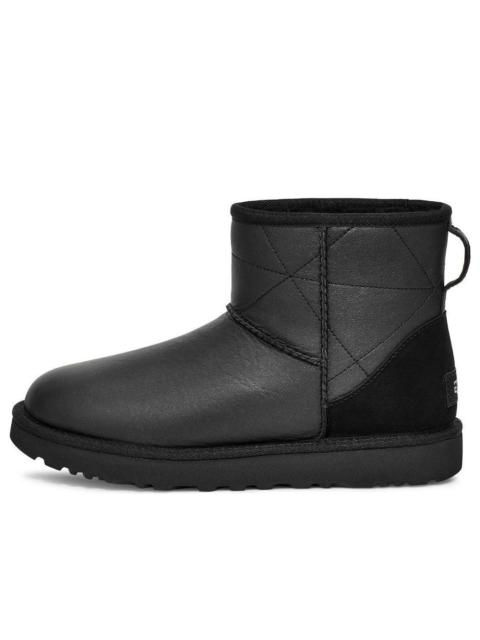 UGG (WMNS) UGG Classic Mini Pearlized Boot 'Black' 1167313-BLK