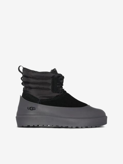 UGG lace-up quilted boots