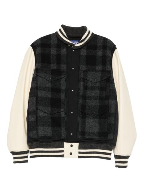Junya Watanabe MAN check panelled jacket