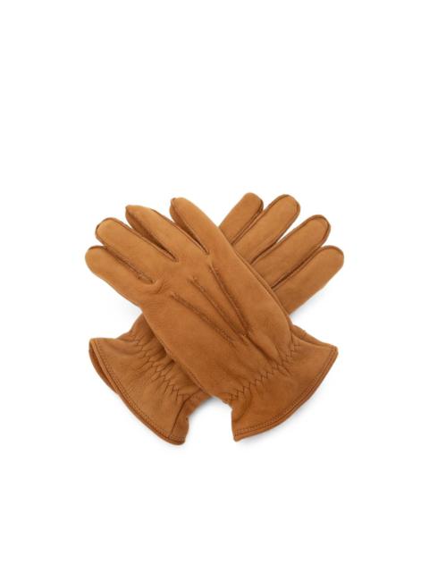 UGG logo-patch gloves