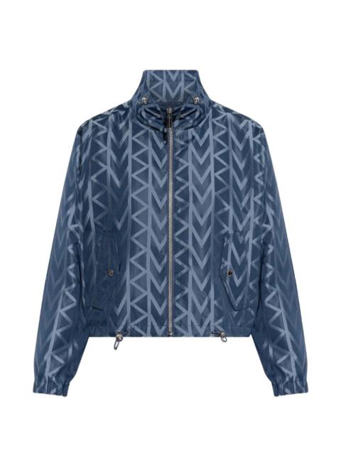 MICHAEL KORS geometric-pattern zip jacket