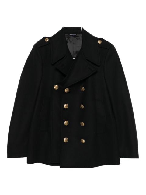 Dolce & Gabbana button-detail peacoat