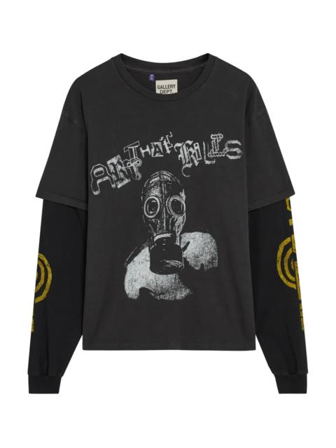 GALLERY DEPT. Noise Layered T-Shirt "Black" GD159