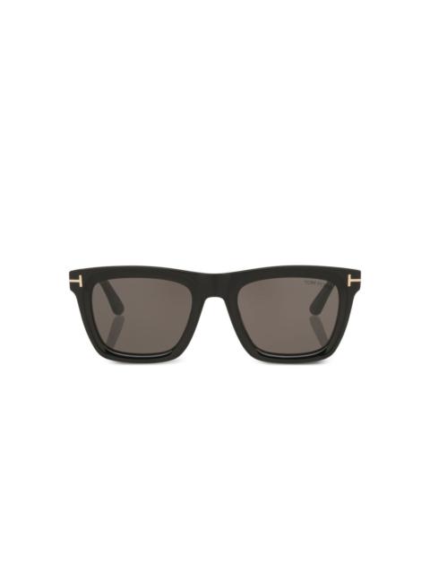 TOM FORD Leilo metal-detail rectangle sunglasses