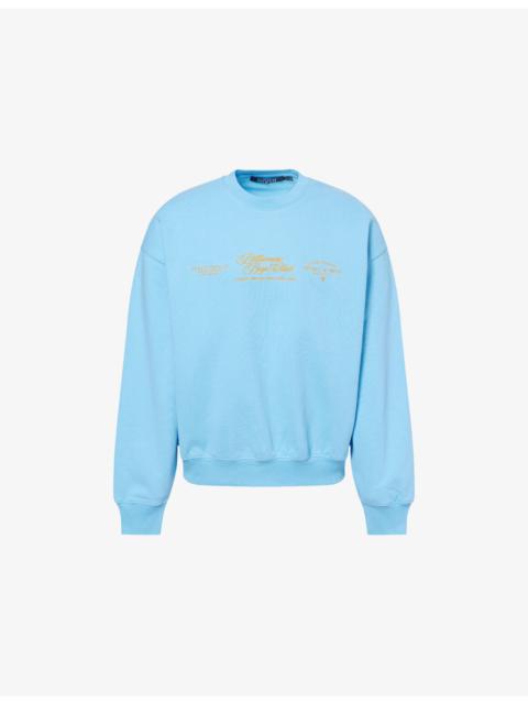 BILLIONAIRE BOYS CLUB Regatta Crewneck Cotton-Jersey Sweatshirt