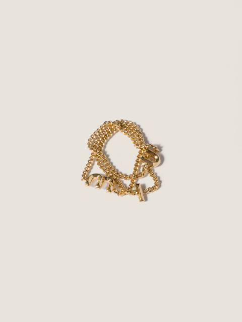 Miu Miu Metal ring